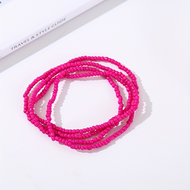 Colorful Beads Belly Chain Summer Body Jewelry