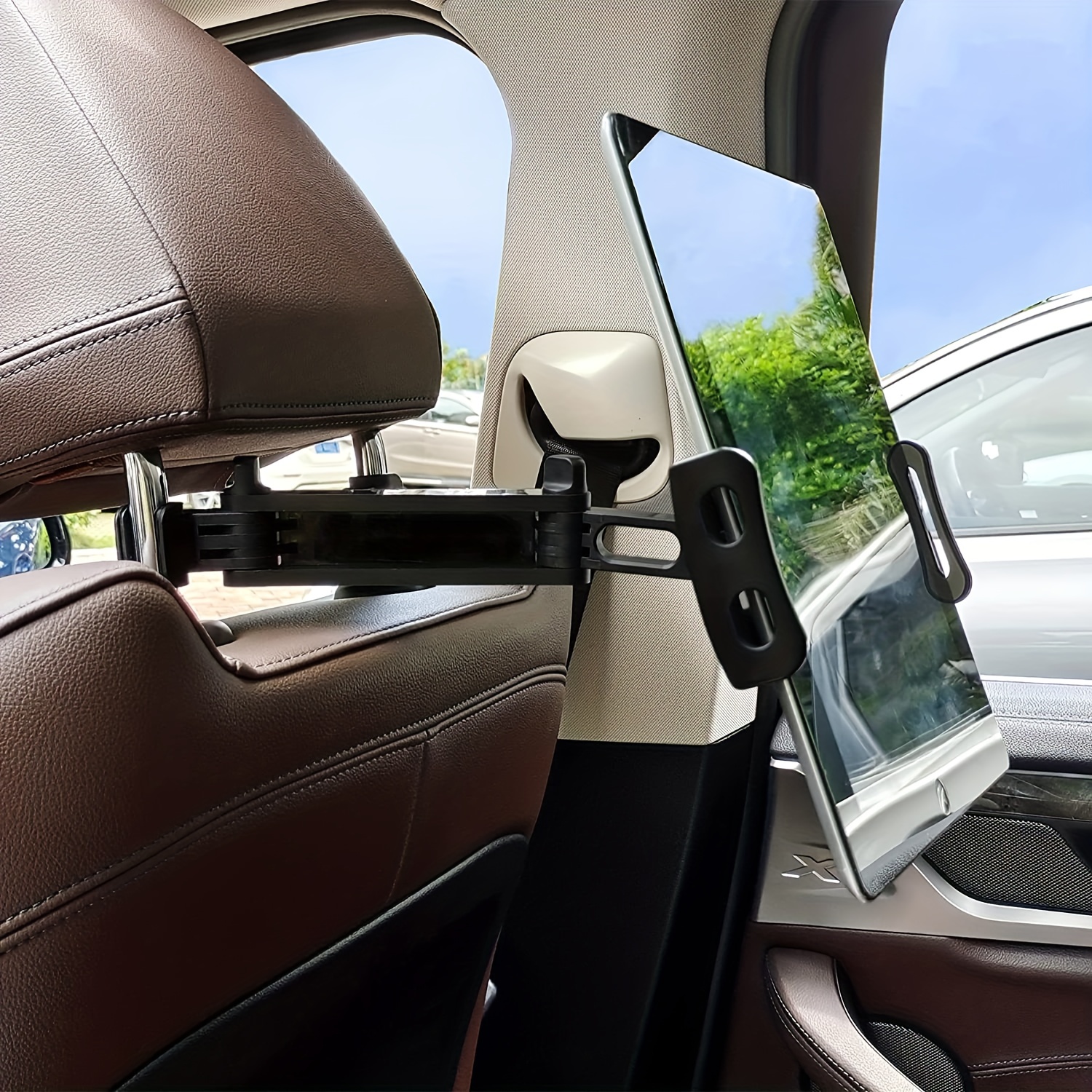 Autositz-Rücken-Handyhalter, Auto-Rücksitz verstellbare drehbare Handy- Tablet-Halterung Halterung Auto-Autozubehör - Temu Germany