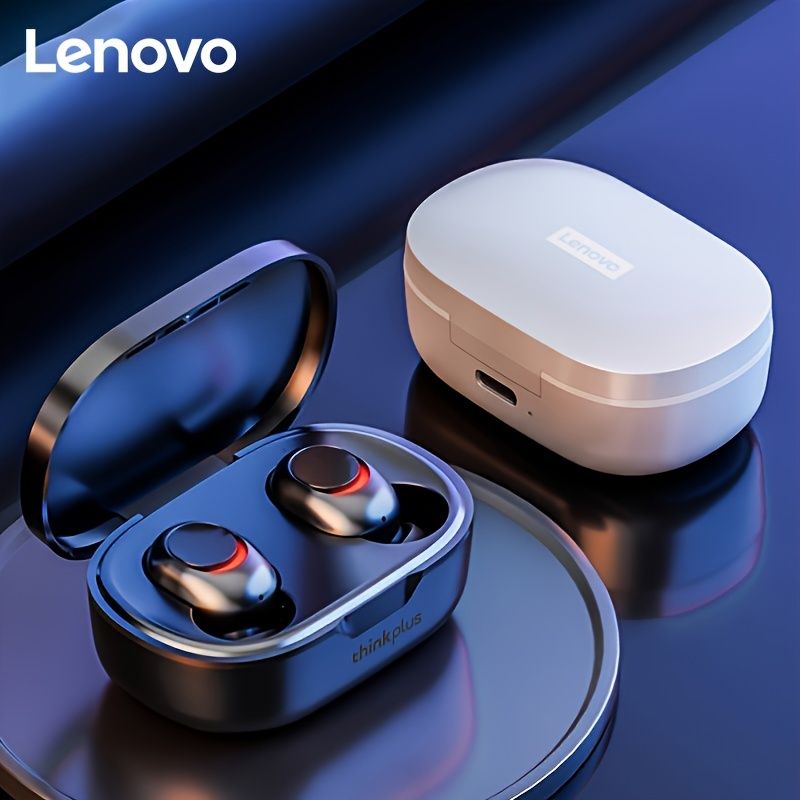 Original Lenovo Thinkplus Pd1x Wireless Headset 2022 New Super Small  Portable Charging Case Built In Microphone - Electronics - Temu