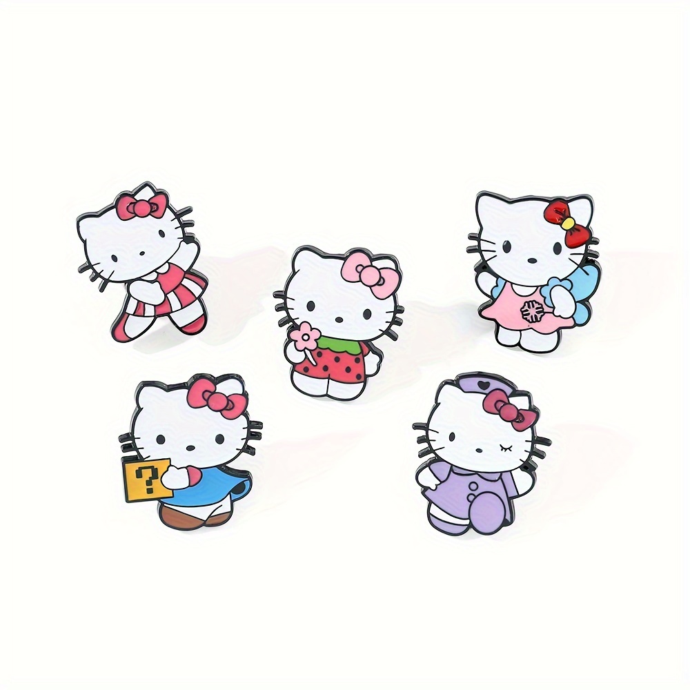 1PC Hello Kitty Épingle De Revers Pour Filles Anime - Temu France