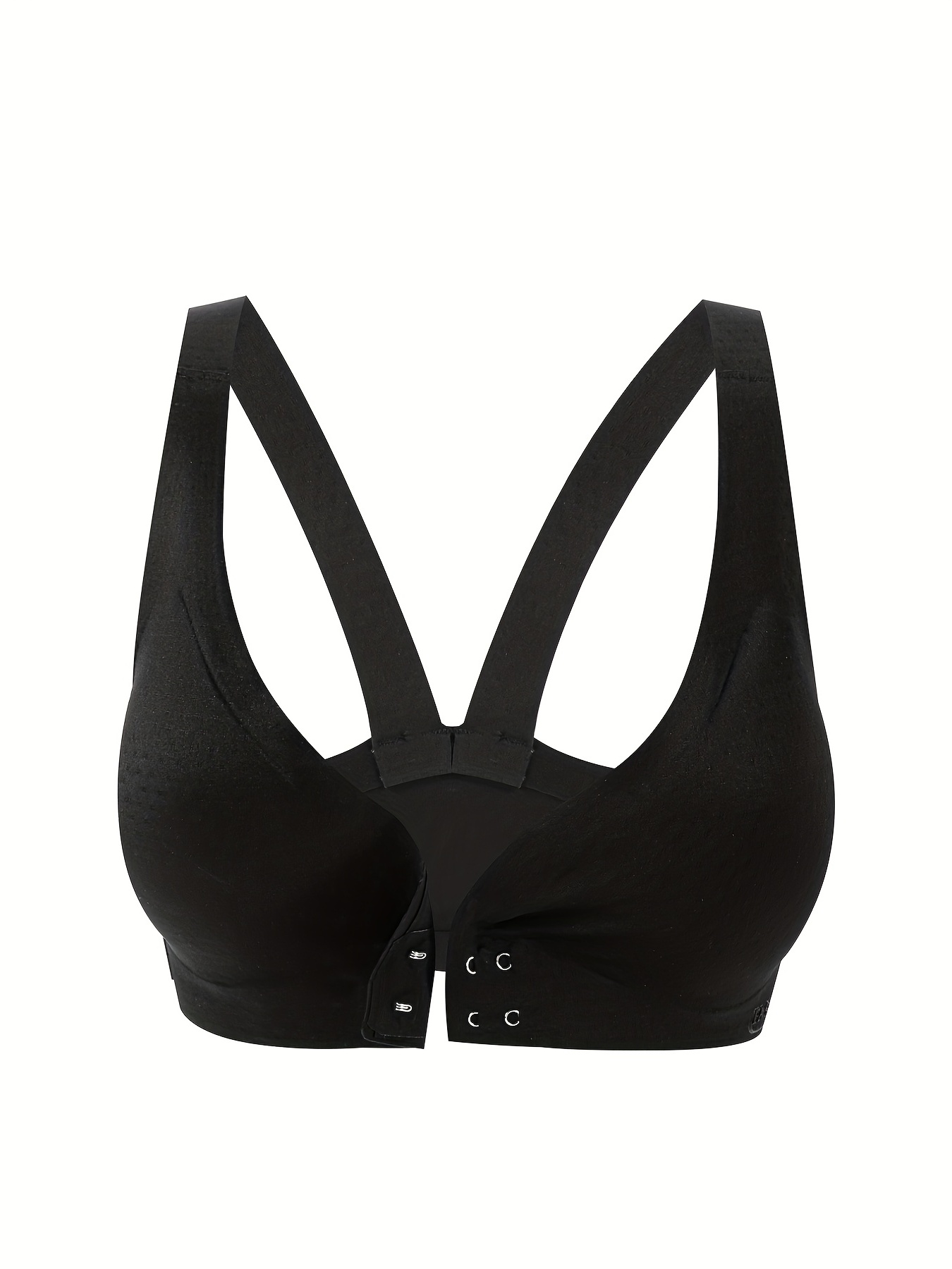 Soft Front Buckle Bras Comfortable Smooth Wireless Everyday - Temu