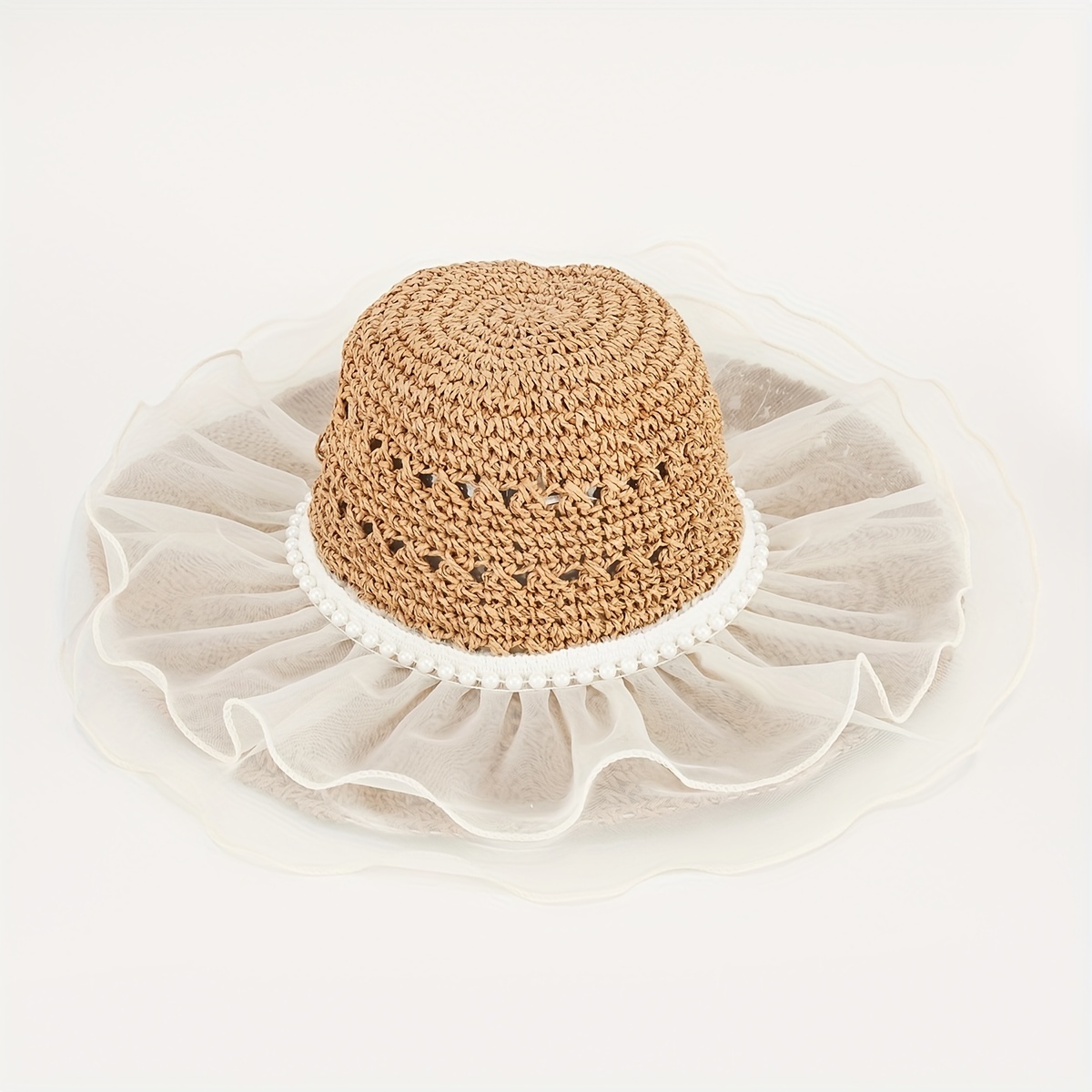 Lace Big Brim Hat Summer Beach Sun Protection Sun Hat