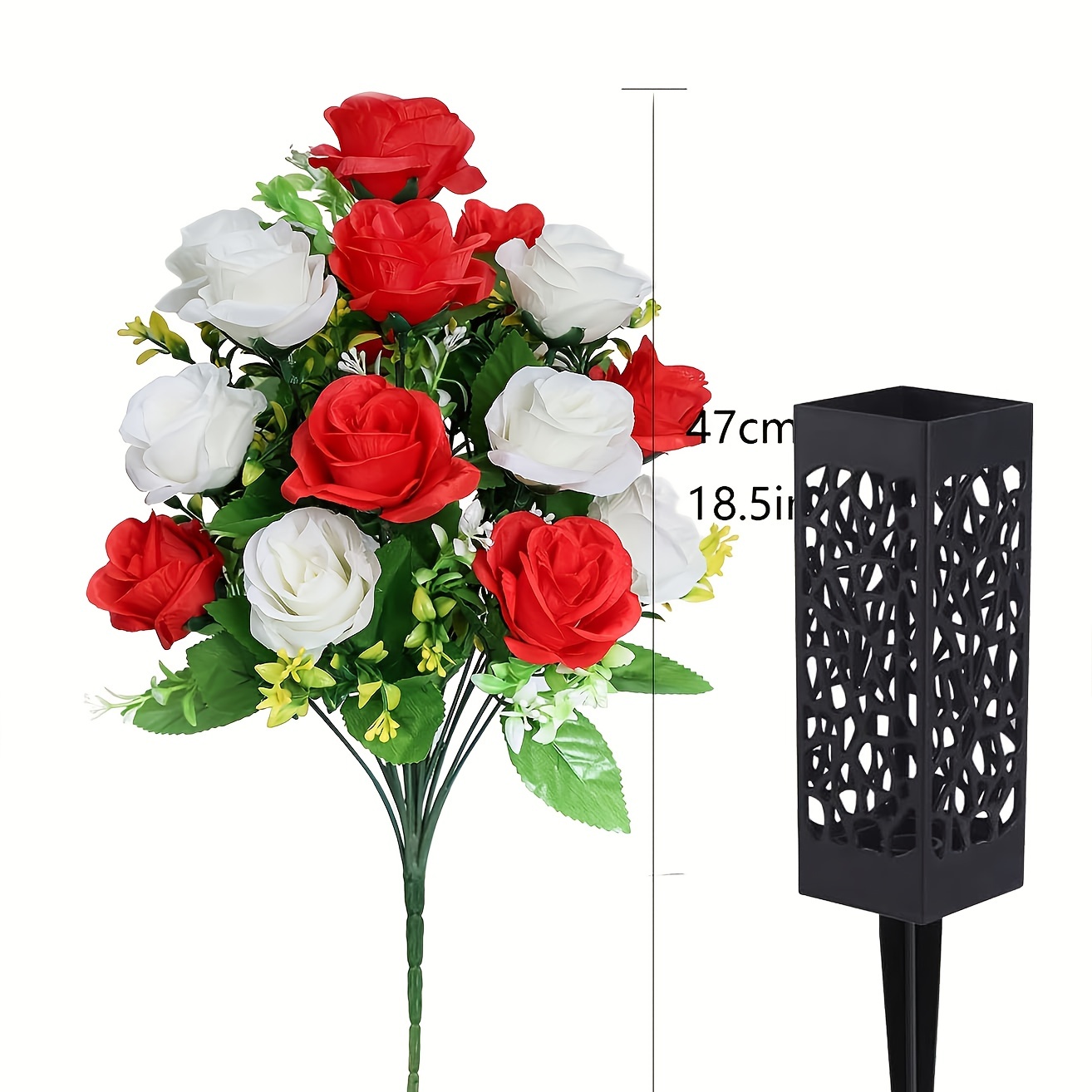 2 Set Fiori Artificiali Cimitero, Rose Decorazioni Tombe Allaperto,  Bellissime Composizioni Bouquet Vaso Cimitero, Colori Duraturi E Non  Sanguinanti (rosso) - Casa E Cucina - Temu Switzerland