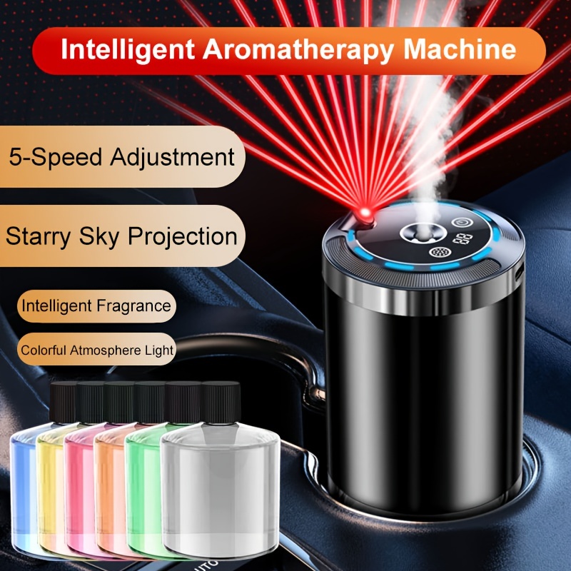 Star Top Atmosphere Light Intelligent Aromatherapy Car - Temu