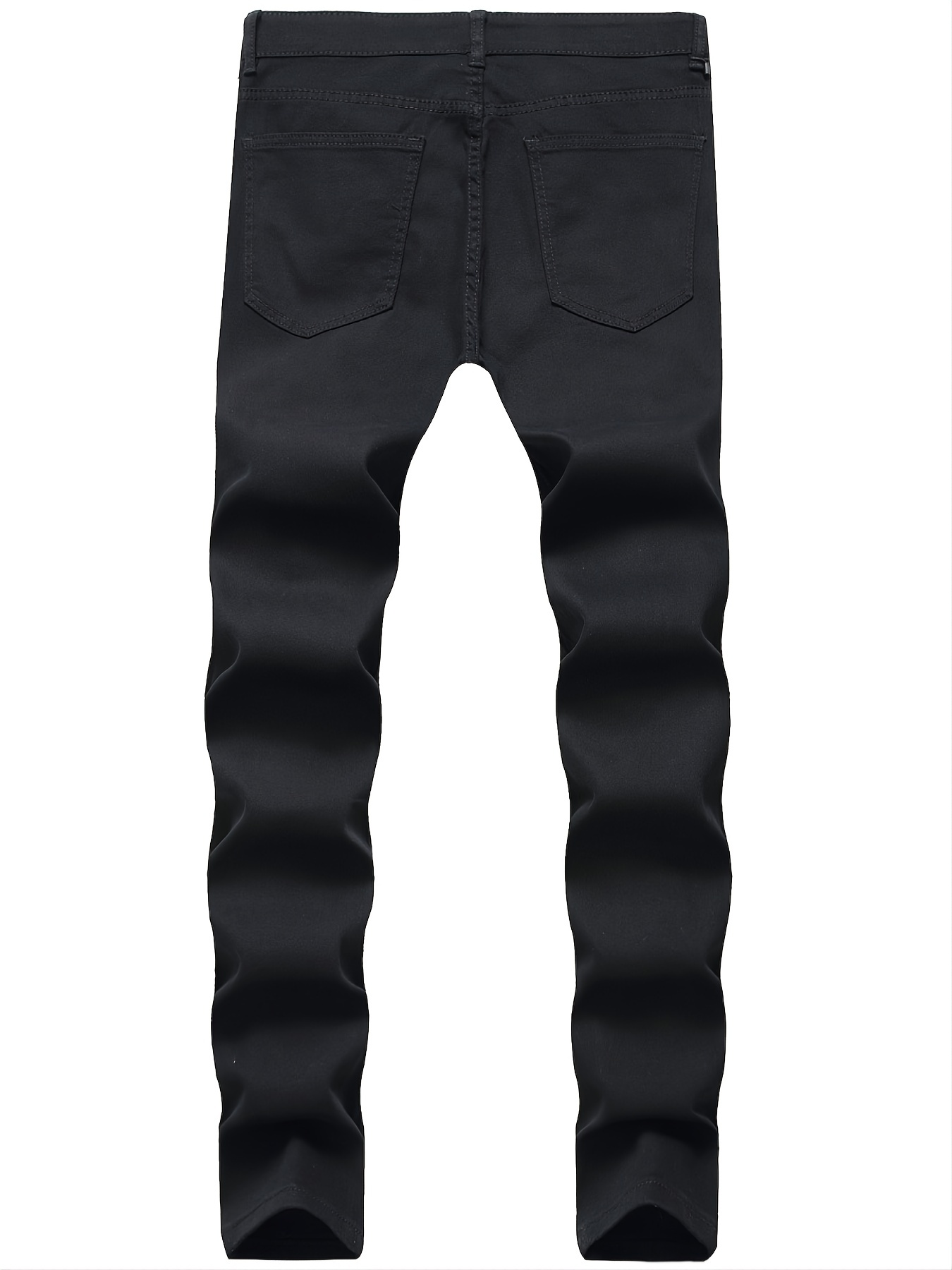 Men's Slim Fit Ripped Distressed Stretch Jeans
