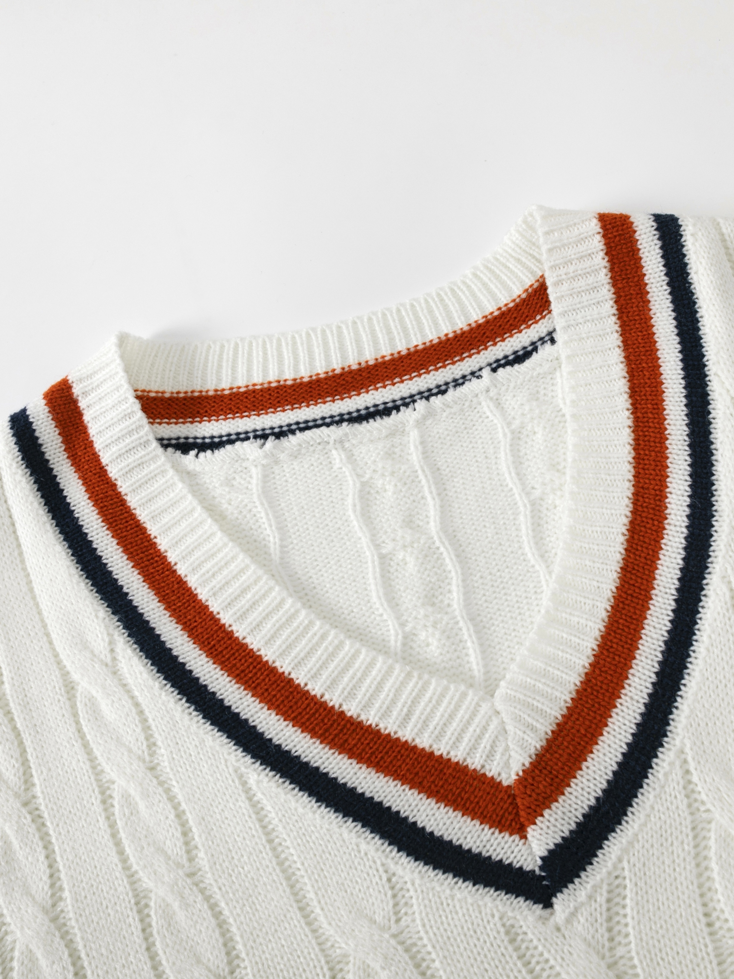 v-hals bachelor   heren trui met capuchon voor herfst en lente, warme gebreide wintersweater in britse casual   3