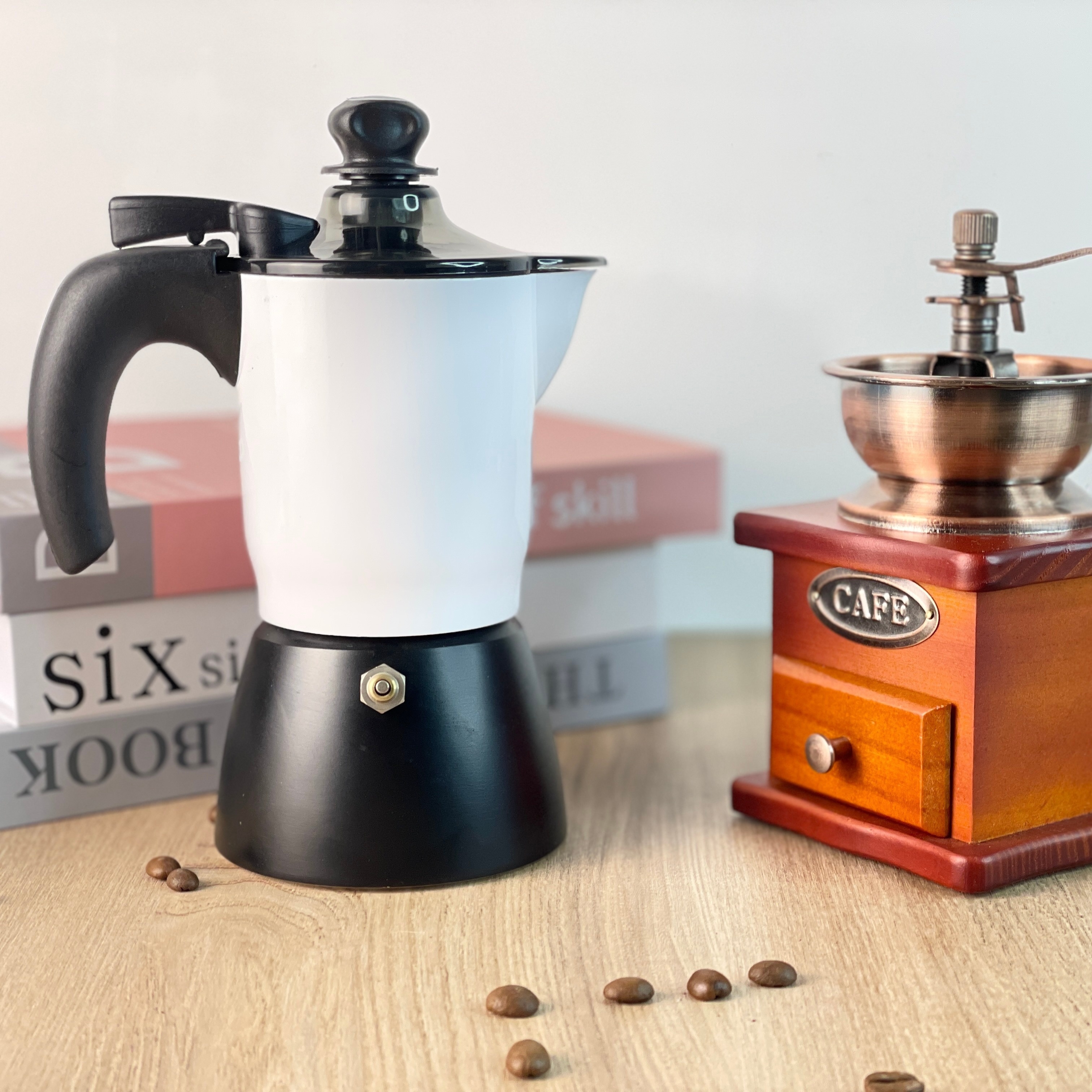 Coffee Maker Mocha Pot Aluminum Stovetop Coffee Maker Moka Pot