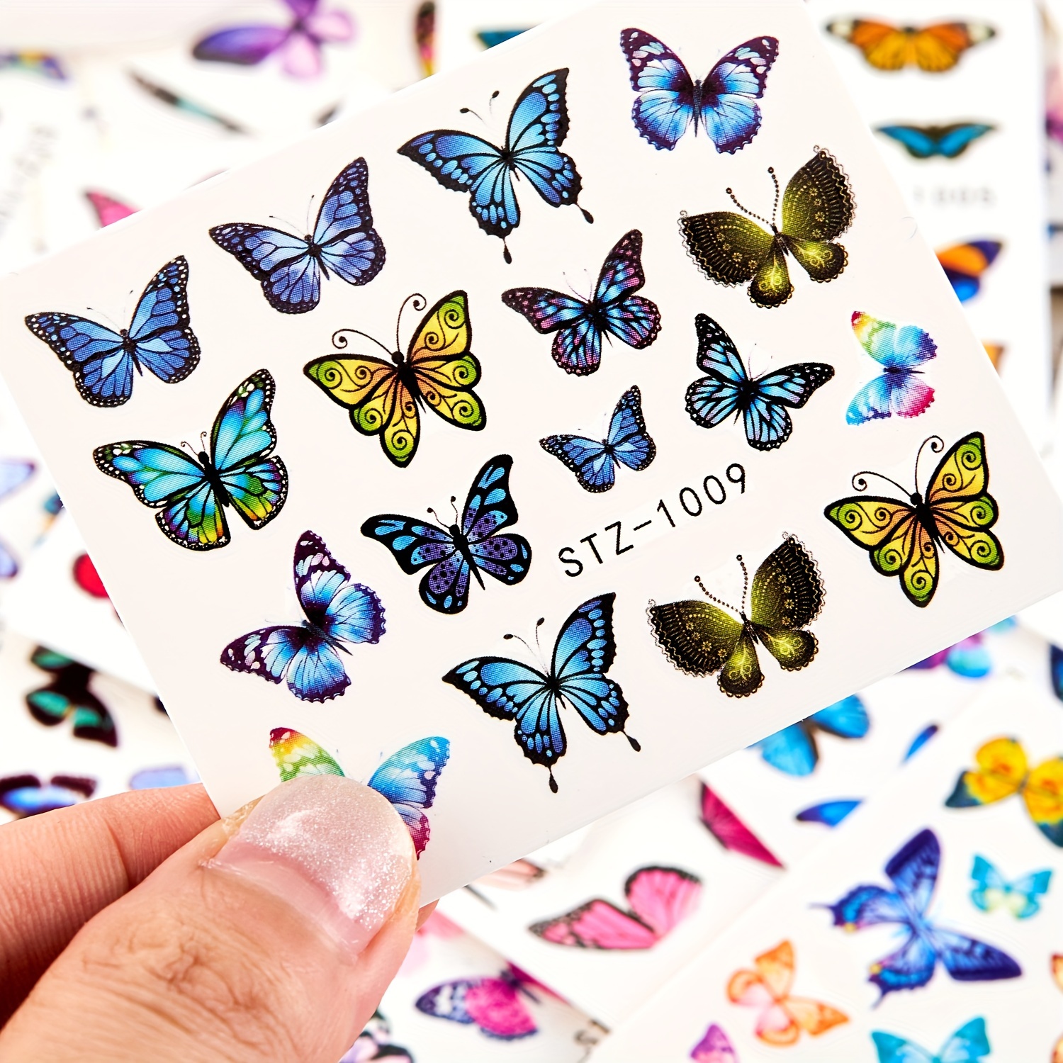 Vintage Hollow Butterfly And Flower Stickers For Diy - Temu