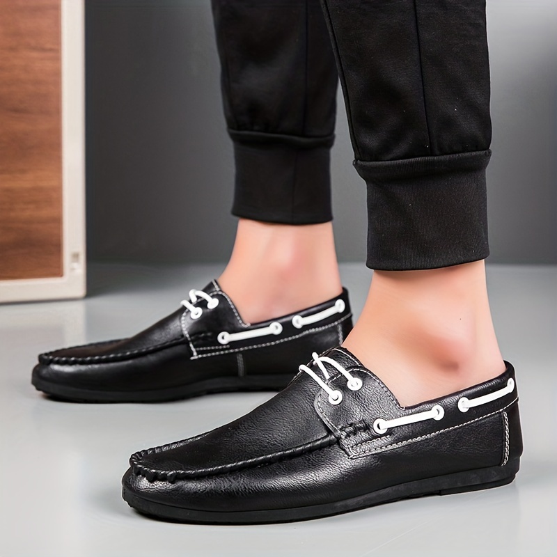 Men's Casual Formal Camouflage Loafers Pu Shoes, Driving Shoes With  Breathable Soft Sole - Temu