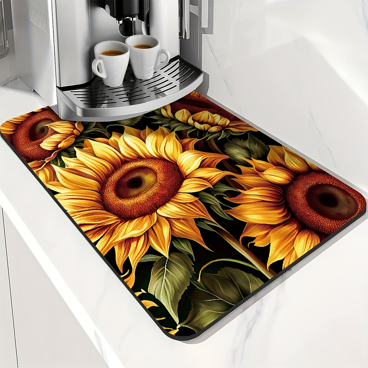 Dish Drying Pad, Kitchen Countertop Absorbent Pad, Washstand Drain Mat,  Soft Diatom Mud Faucet Absorbent Mat, Toilet Washstand Cup Mat, Toilet  Anti-water Absorption Mat, Kitchen Accessories, Bathroom Accessories - Temu