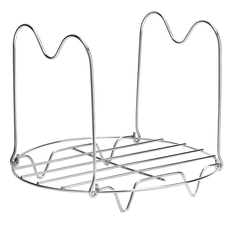 Steamer Rack Trivet With Handles Compatible With Instant Pot