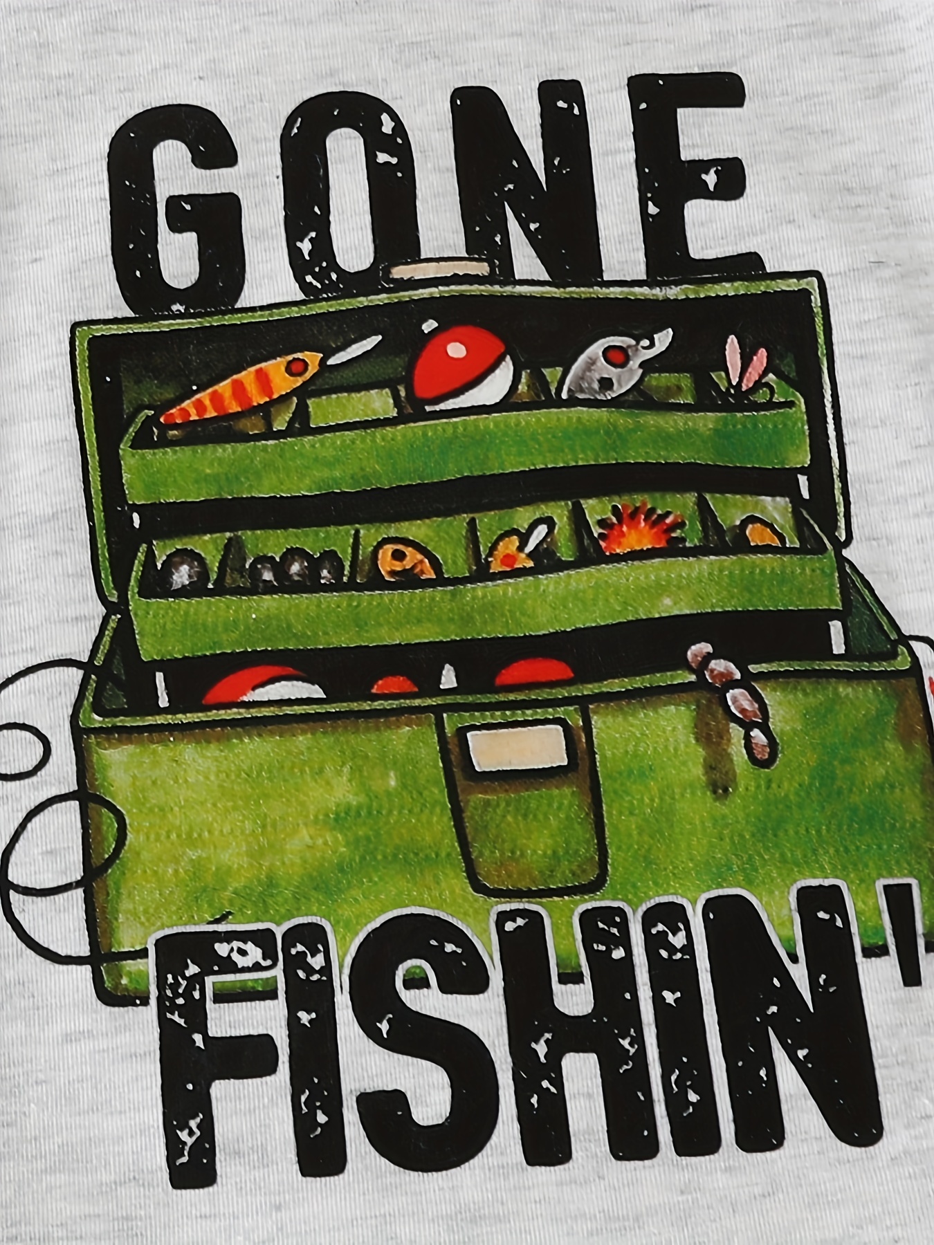Baby Boys gone Fishin T shirt Shorts Set Clothes - Temu Canada