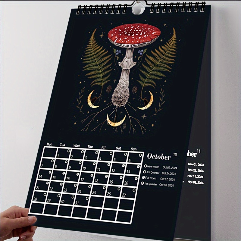 Dark Forest Calendario Lunare 2024, Calendari Colorati Da Parete Con  Inchiostro Ad Acqua Con 12 Illustrazioni Originali 11,7 X 8,3 Animali  Misteriosi Calendario Ruota Lunare : : Cancelleria e prodotti per  ufficio