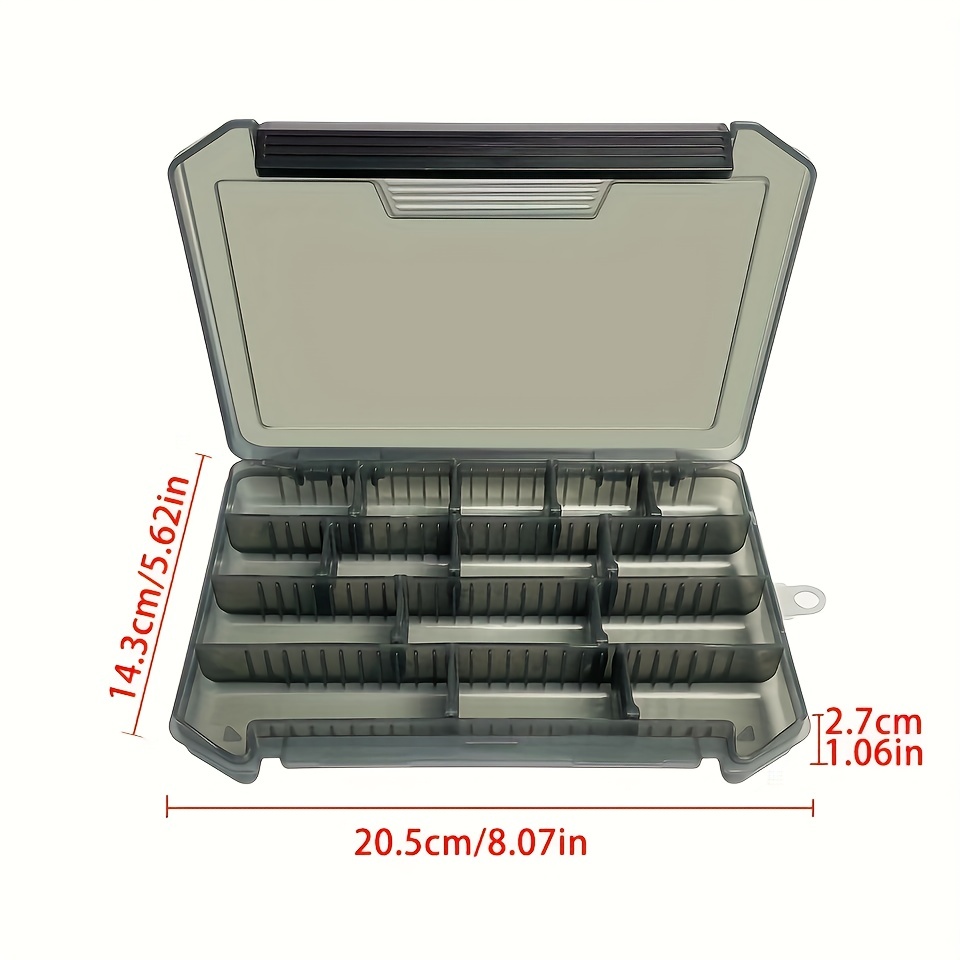 1pc Single Layer Parts Box, Tool Box, Plastic Household Screw Box,  Electronic Accessories Box, Garage Storage Box, Garage Supplies, Garage  Organizatio