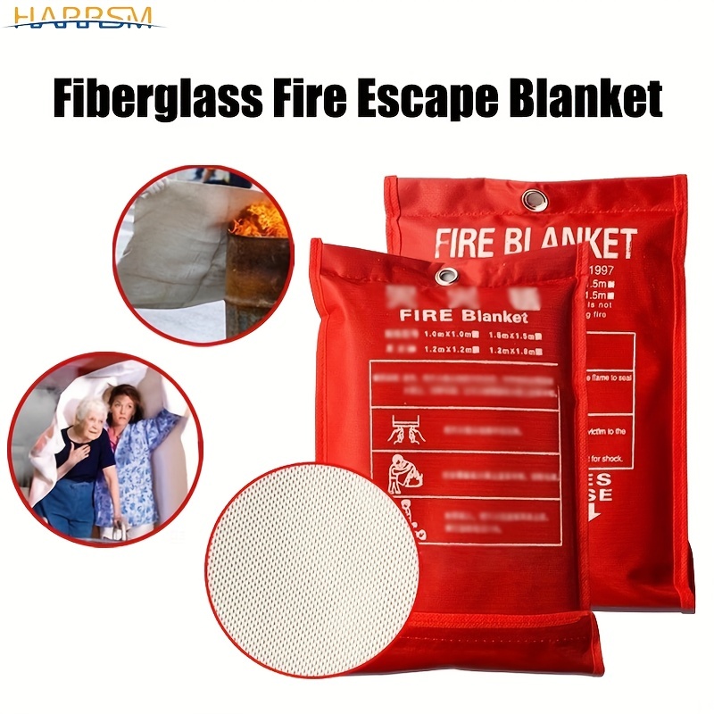 Emergency Fire Extinguishing Blanket Home Kitchen Suitable - Temu