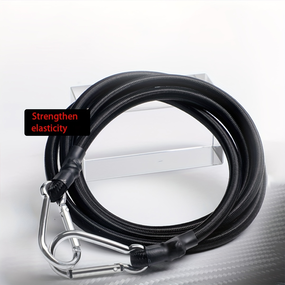 10Pc Elastic Cargo Binding Belts Luggage Tensioner Belts Bike Tightening  Ropes