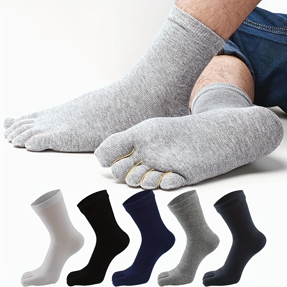 Wool Blend Solid Tabi Socks