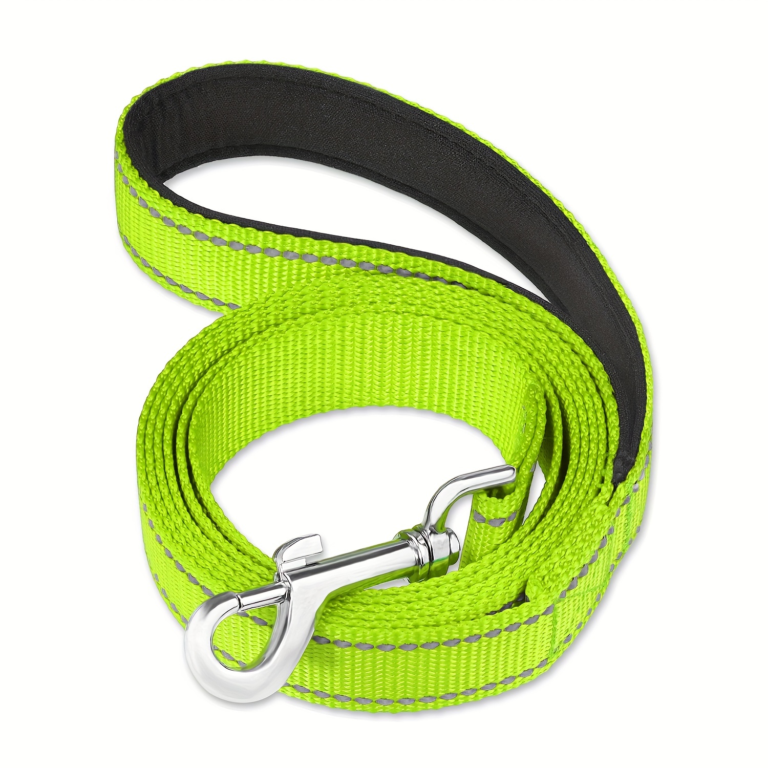 Hundeleine Fr Hunde 3M Reflektierende Hundeleine  1,8 M, Mit 2 Griffen,  Kotbeutelspender, Gepolstert, Fr Mittlere & Groe Hunde Gepolsterte  Hundeleine