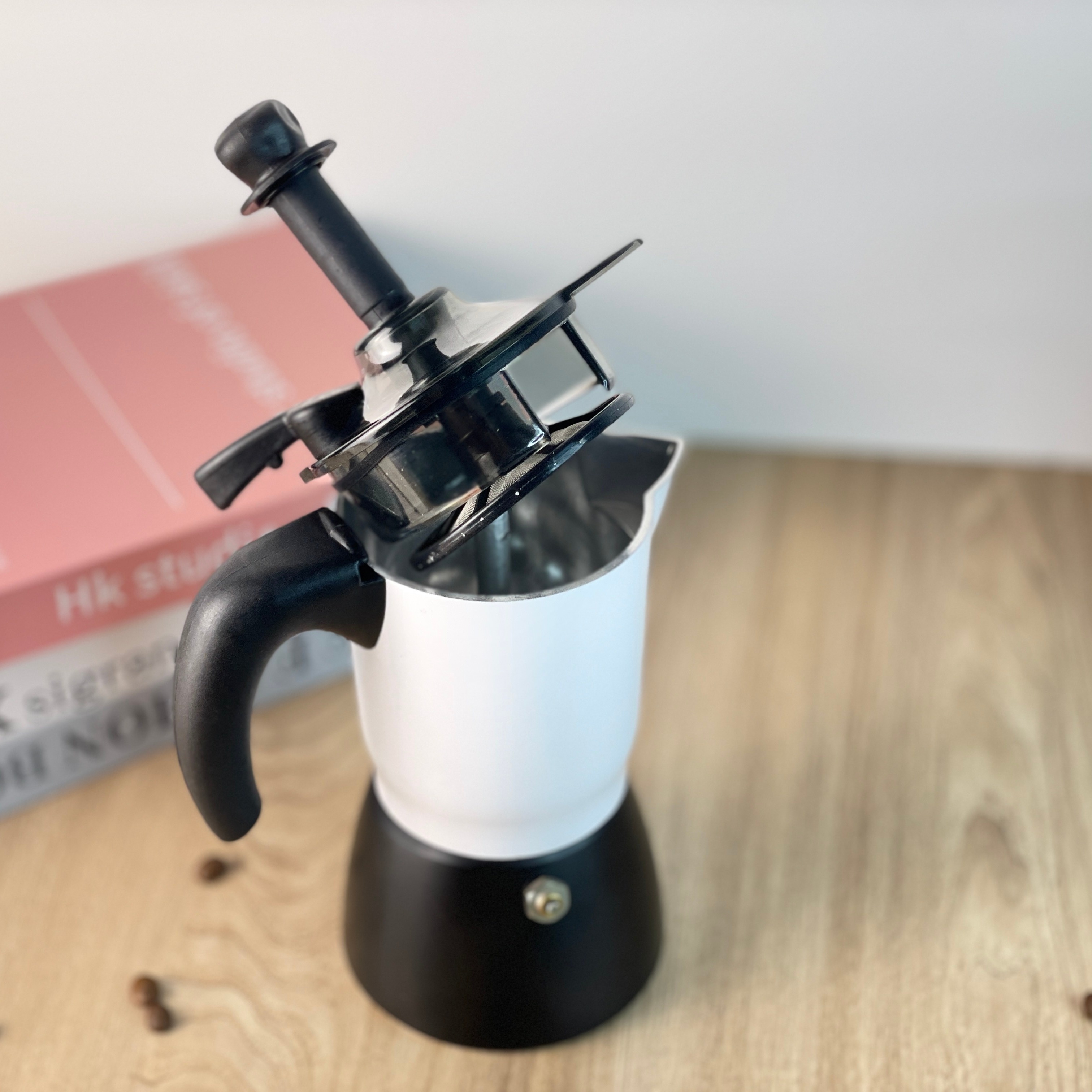 3/6 Cups Coffee Maker Aluminum Mocha Espresso Percolator Pot Coffee Maker  Moka Pot Stovetop Coffee Maker Coffeeware
