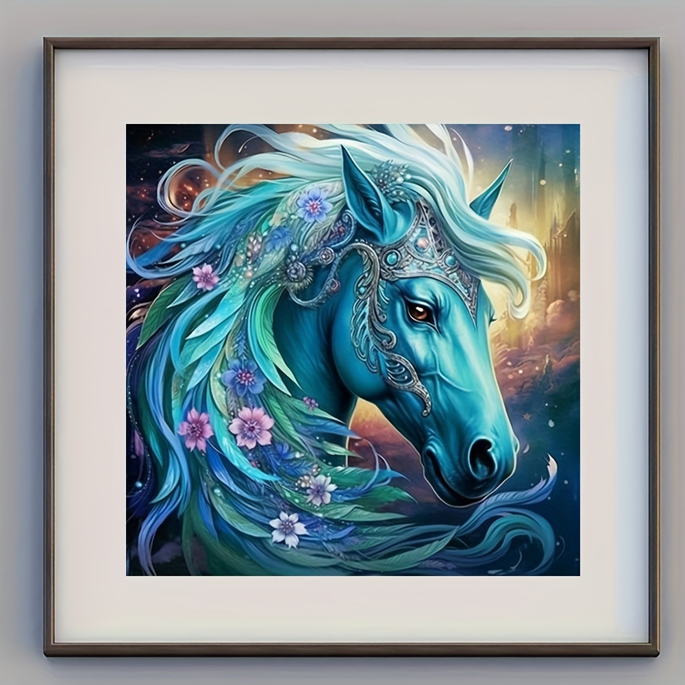 DIY Diamond Painting - Horse Christmas