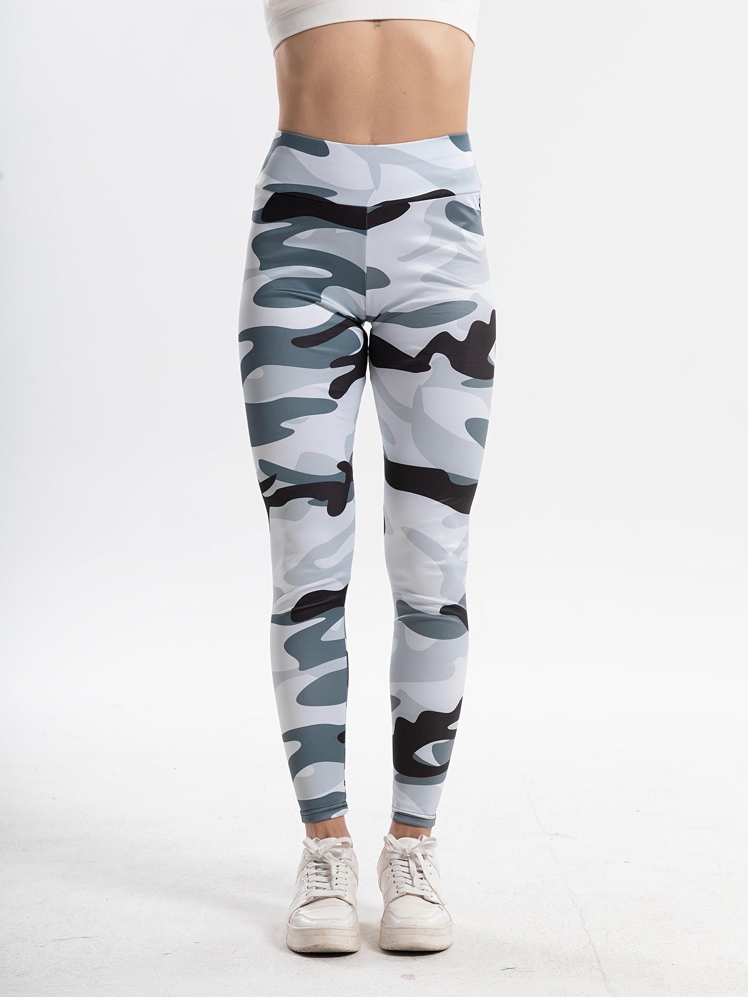 Camo Print Workout Leggings