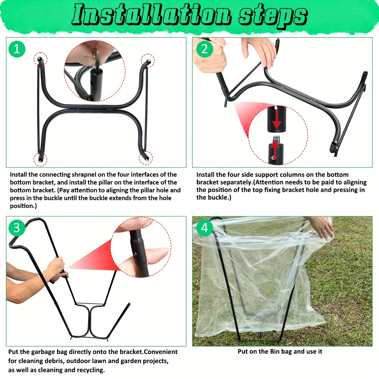 Lawn & Trash Bag Holders at