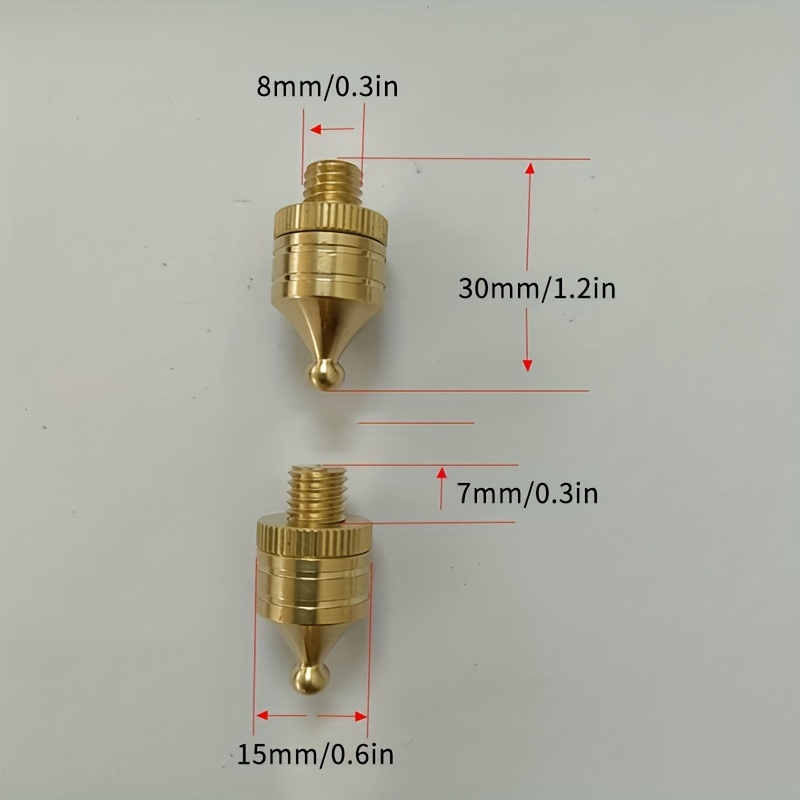 4 Uds Altavoces Soporte Pies Almohadilla Pie Cobre Puro Dorado Caja Altavoz  Picos Cono Suelo Pie Clavo - Tecnología - Temu Chile