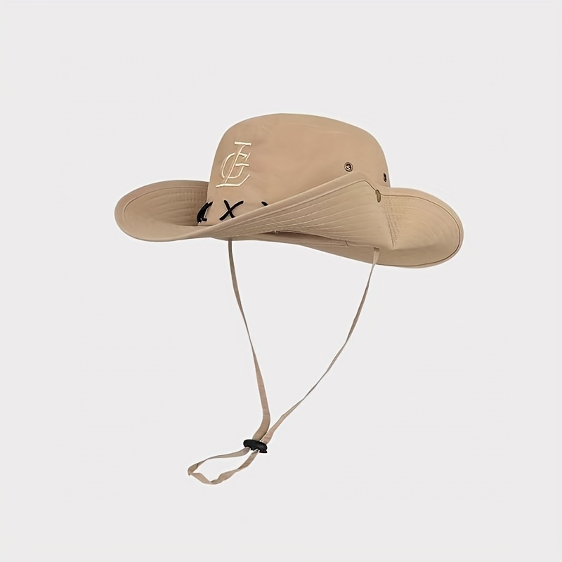 1pc Breathable Sunshade Cowboy Hat For Outdoor Casual Camping Fishing  Mountaineering Vacation - Jewelry & Accessories - Temu Canada