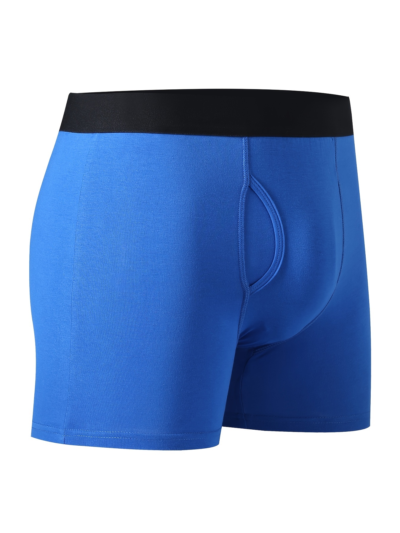 1pc Men's Colorblock Boxer Briefs Underwear