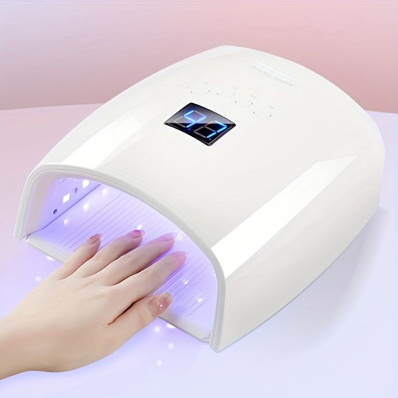 Cordless Uv Led Nail Lamp Wireless Nail Dryer 66w Rechargeable Led Nail  Light 4 Timer Setting Sensor And Lcd Display Professional Led Nail Lamp For  Gel Polish Nails Supplies | Today's Best