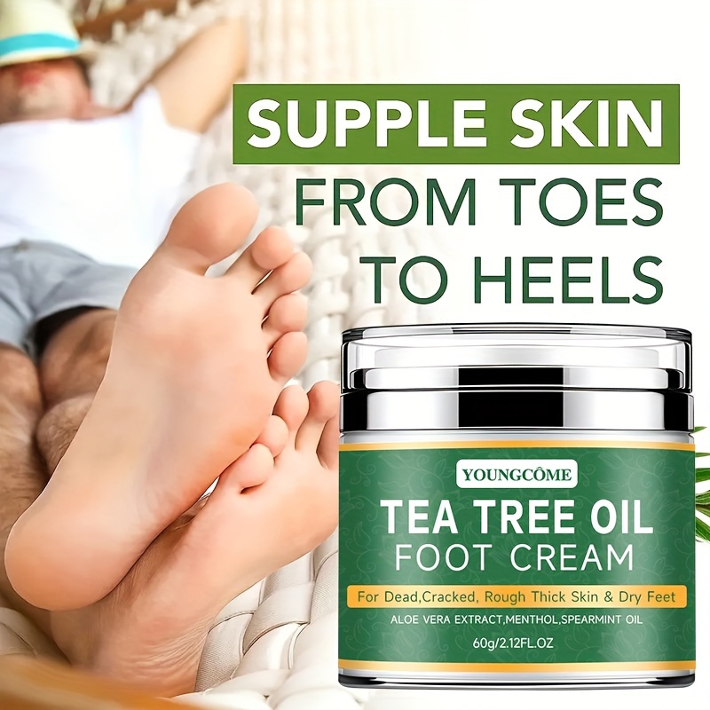 Tea tree oil for cracked clearance heels