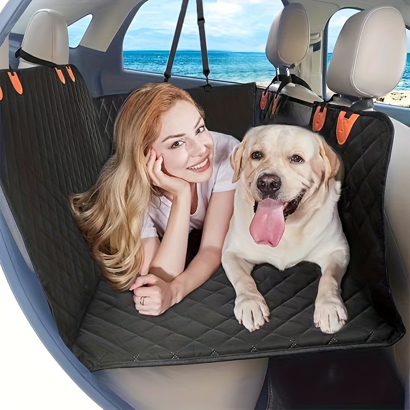 Housse de siège arrière pour chien résistante et imperméable