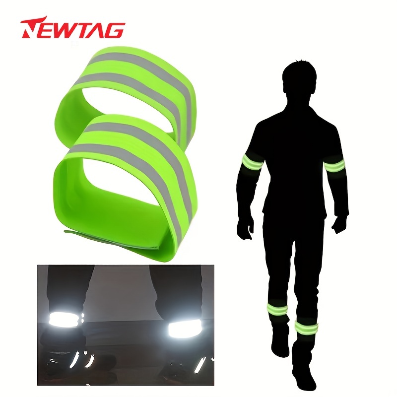 LED Reflector Arm Armband Strap Safety Belt Reflective For Night Sports  Running Cycling Band Wristband Bracelet From Gossipgirl888, $2.95