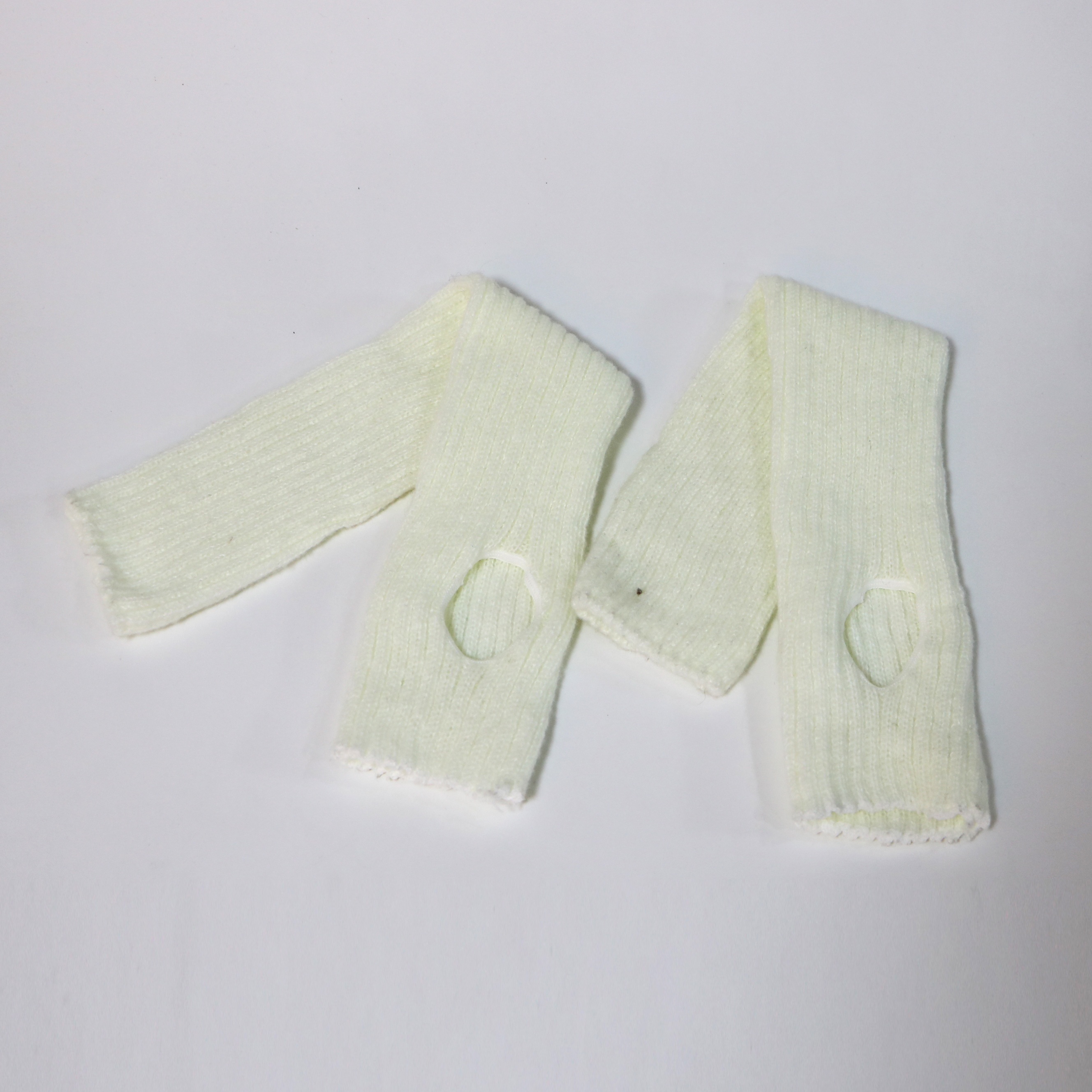 Solid Color Knit Leg Warmer Winter Thermal Foot Socks Daily - Temu