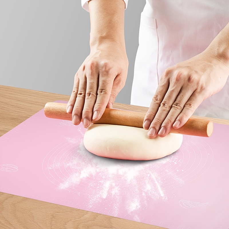 Thickened Silicone Baking Mat/plastic Cutting Board/non-stick Kneading  Pastry Mat, Kitchen Dough Rolling Tool