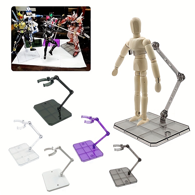 Transparent Action Figure Base Suitable Display Stand - Temu