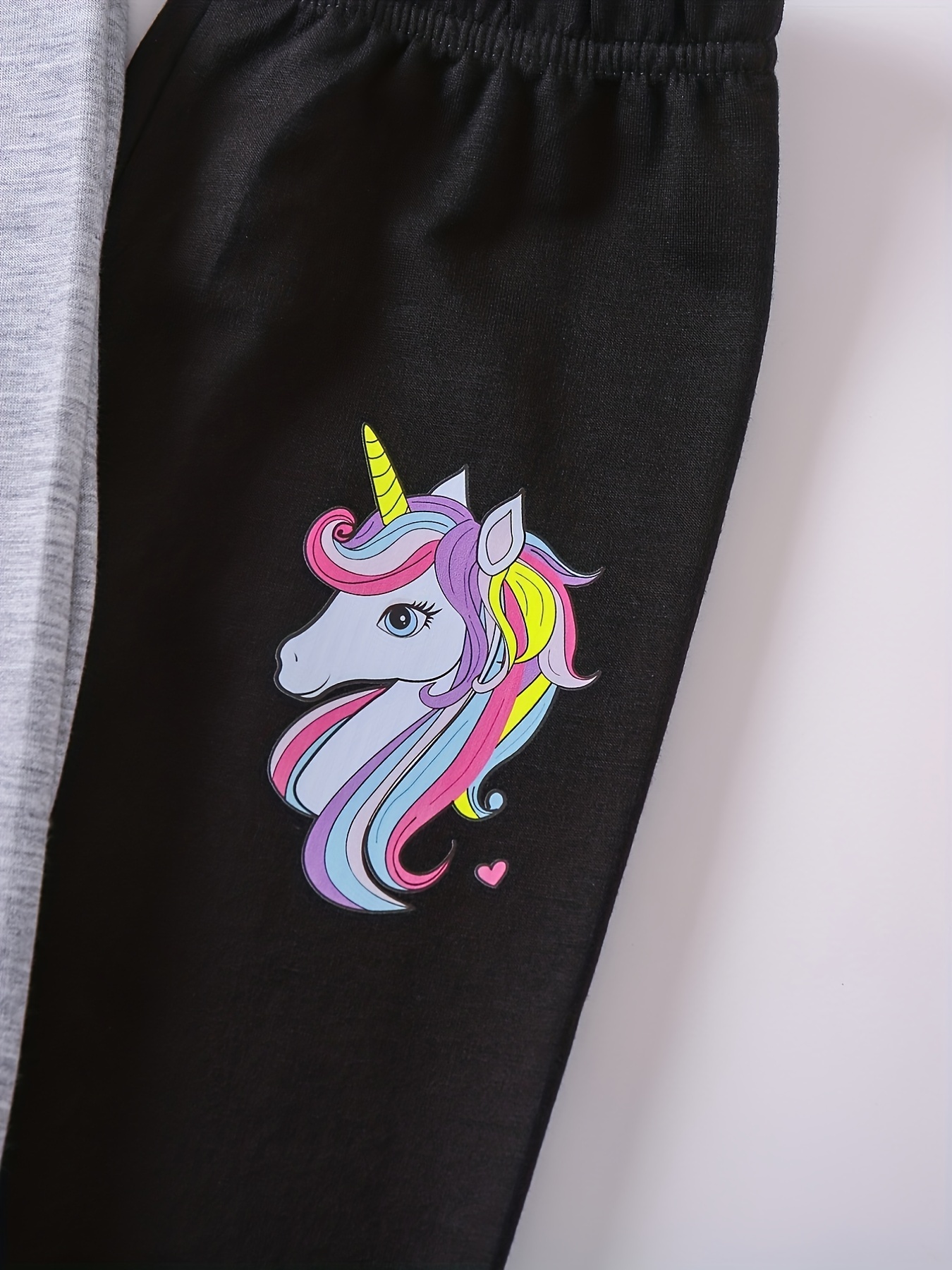 Chándal Pantalones Unicornio Pantalones Chándal Diseño Unicornio Niñas  Pantalones Temu Mexico, image size:800x1067