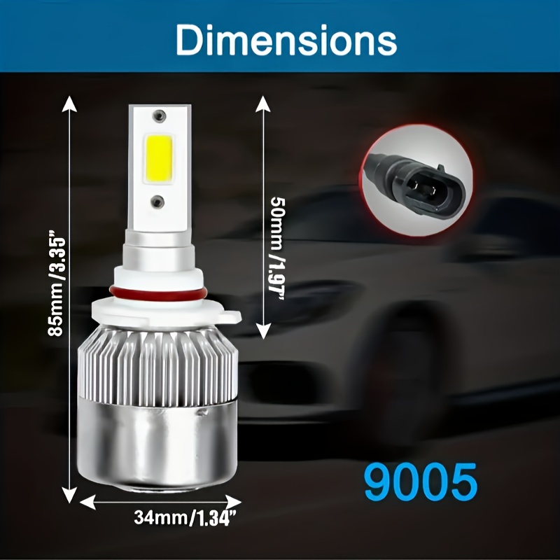 H4 H7 H1 LED Headlight Canbus No Error H11 H8 H9 9005 HB3 9006 HB4 9012 LED  Car HeadLamp – cenmoll car lights