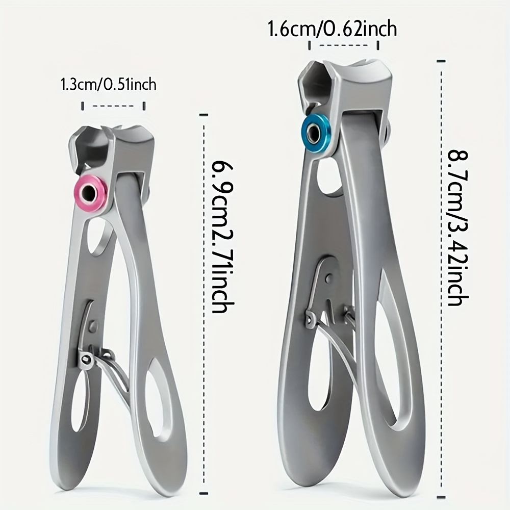 Large Fingernail-Toenail Clipper with Suction Cup Base