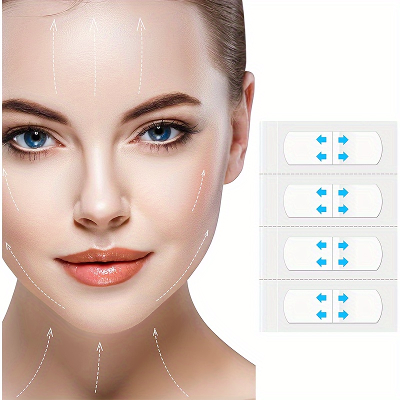 Face Lift Tape, Face Lift Sticker Ultra-thin Invisible Face Tape For  Instant Face, V-face Neck And Eye Lift (skin Tone +20 Patches) - Temu  United Kingdom