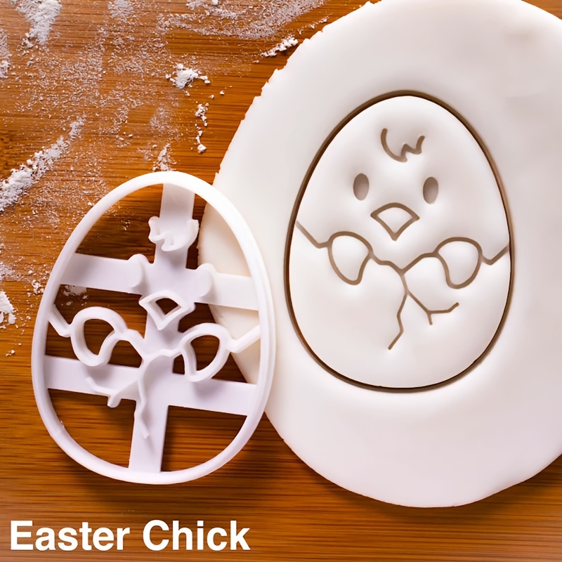 Easter Cookie Cutters Bunny Cookie Cutter 3d Embossing Mold - Temu