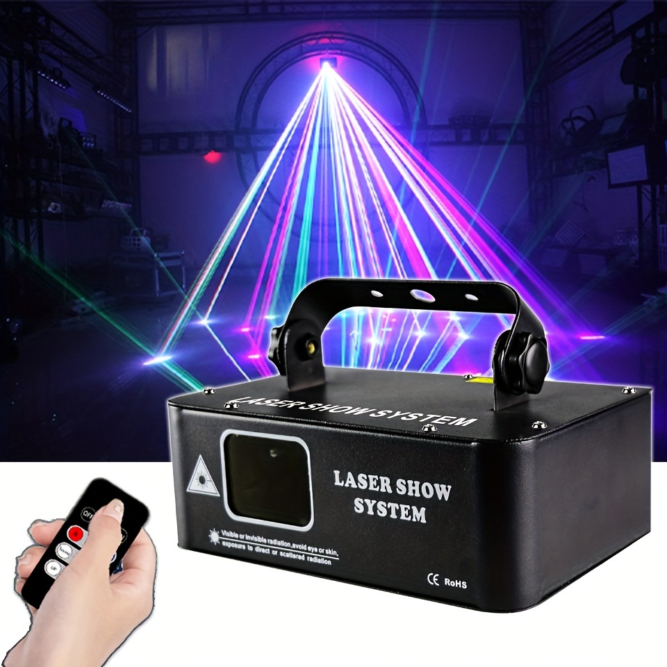 Lampe de projecteur laser 480 modèles lumière de scène fête spectacle lampe  de projecteur laser avec télécommande 