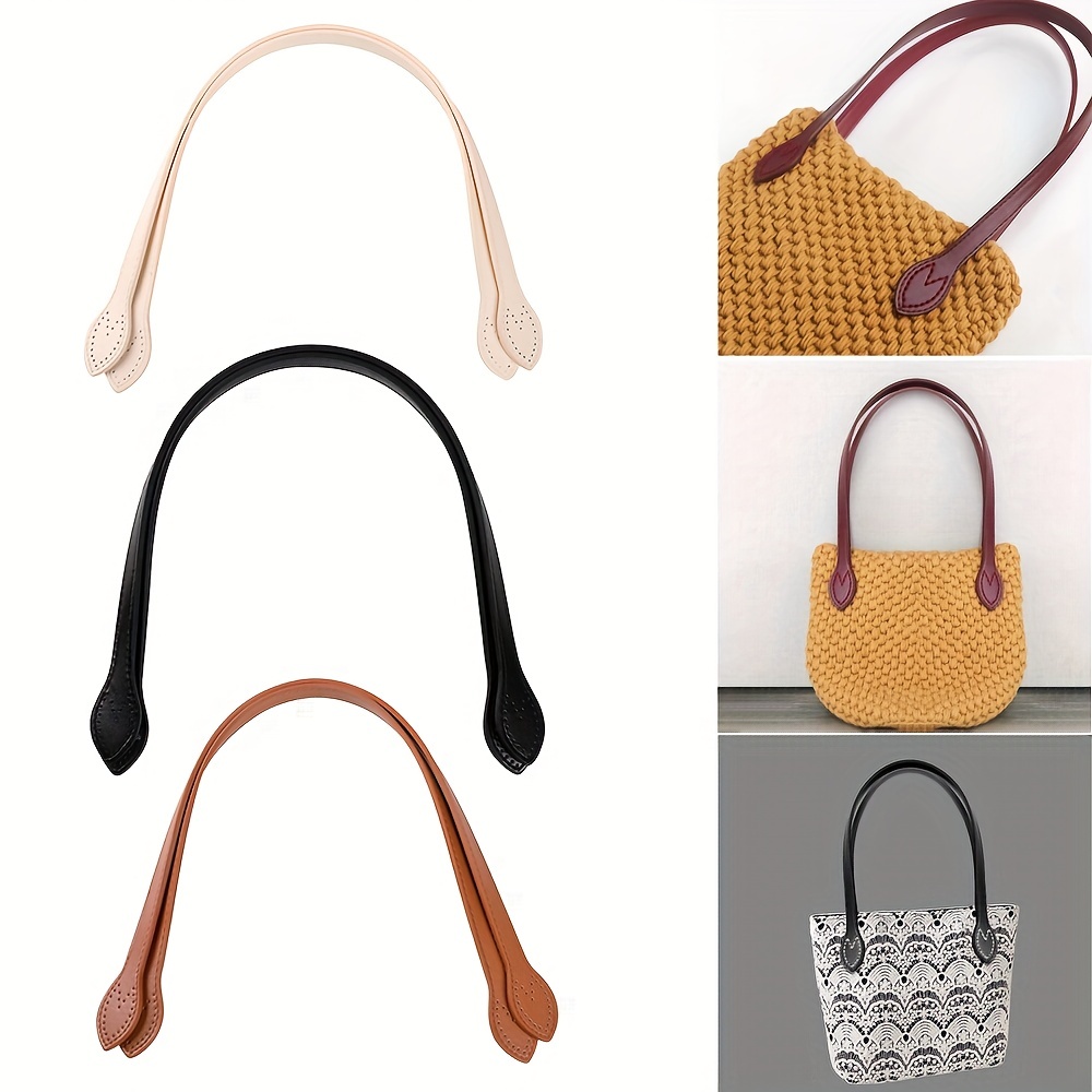 Leather Bag Strap Handles, Handbag Replacement Straps, Detachable Purse  Handles