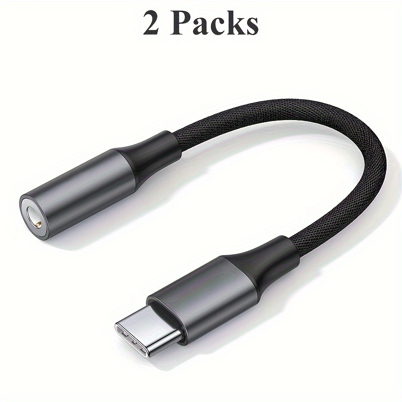 USB C to Lightning Audio Adapter Compatible with iPad Pro MacBook,USB-C  Male to Female Lightning Earphones Converter for iPhone 15 Pro Max / 15 Pro  /