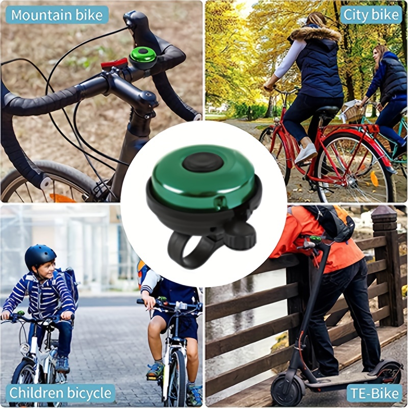 Cloche de positionnement antivol pour vélo, en alliage d'aluminium, VTT,  équipement de cyclisme en plein air, alarme de sécurité