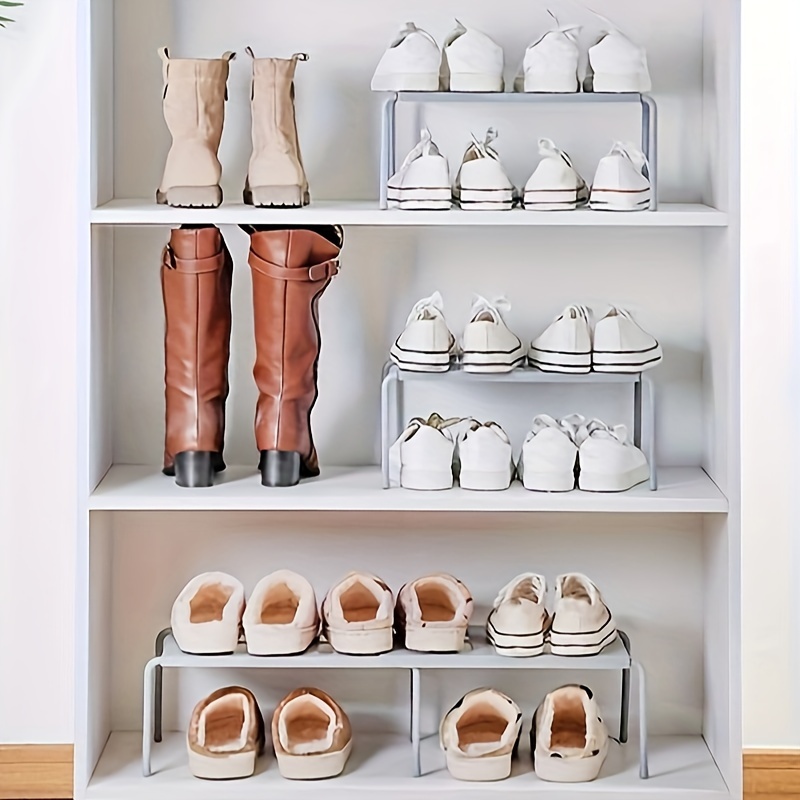 1pc Double Layer Shoes Storage Rack