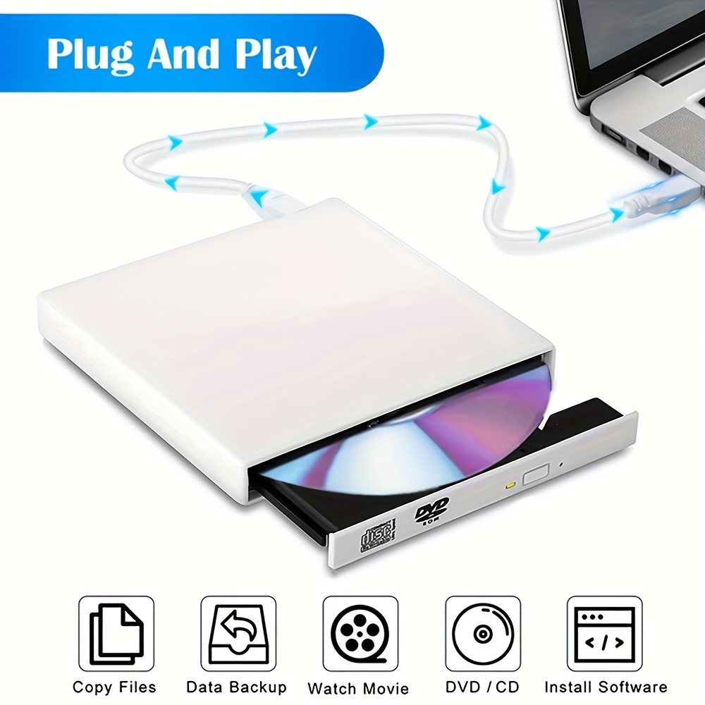 ORICO 100GB Lecteur de disque portable Blu ray BD CD Player - Temu