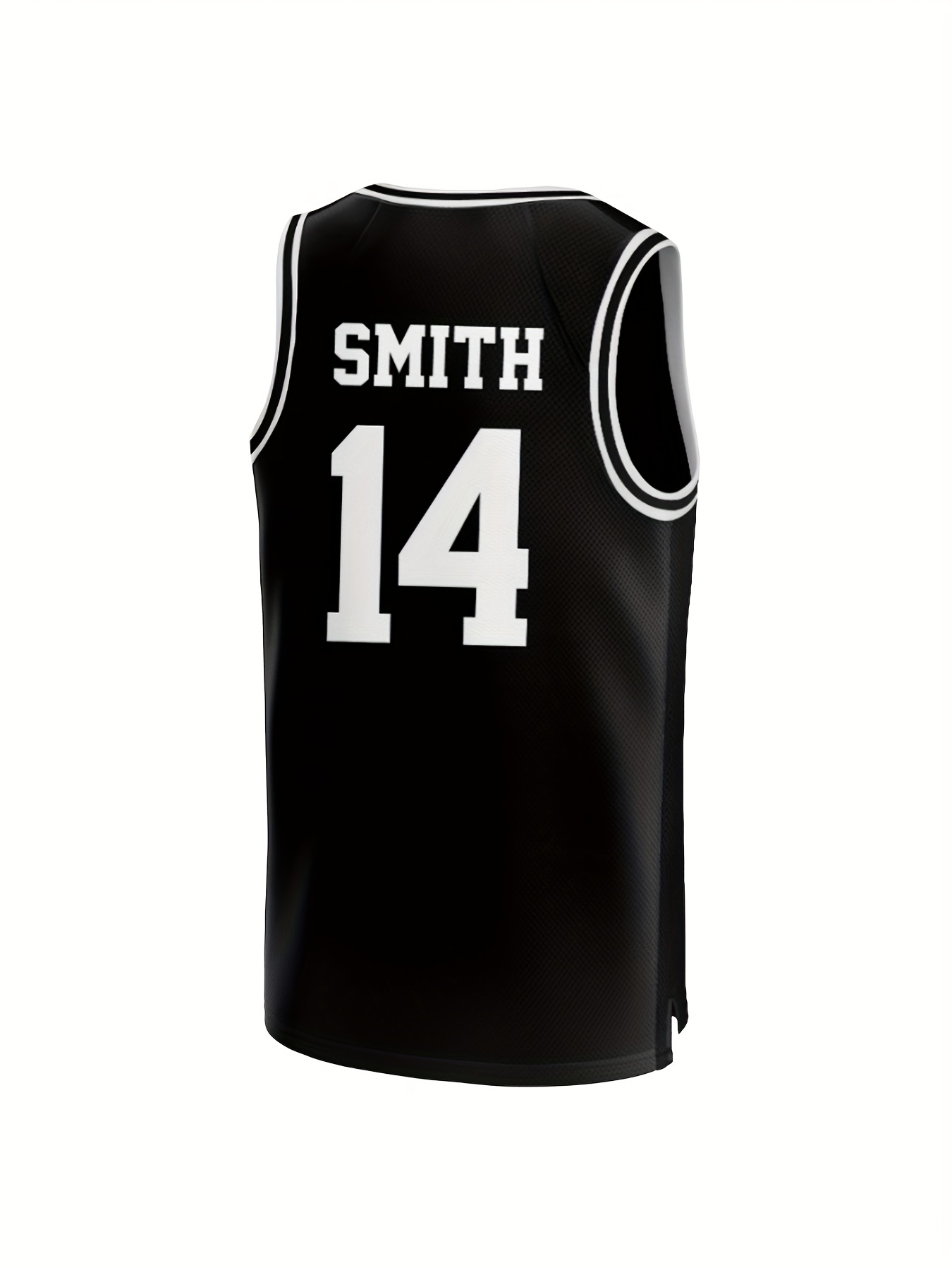 Unlimited Classics Buy Unique Smith #14 Bel-Air Academy Black Basketball Jersey Online 3XL