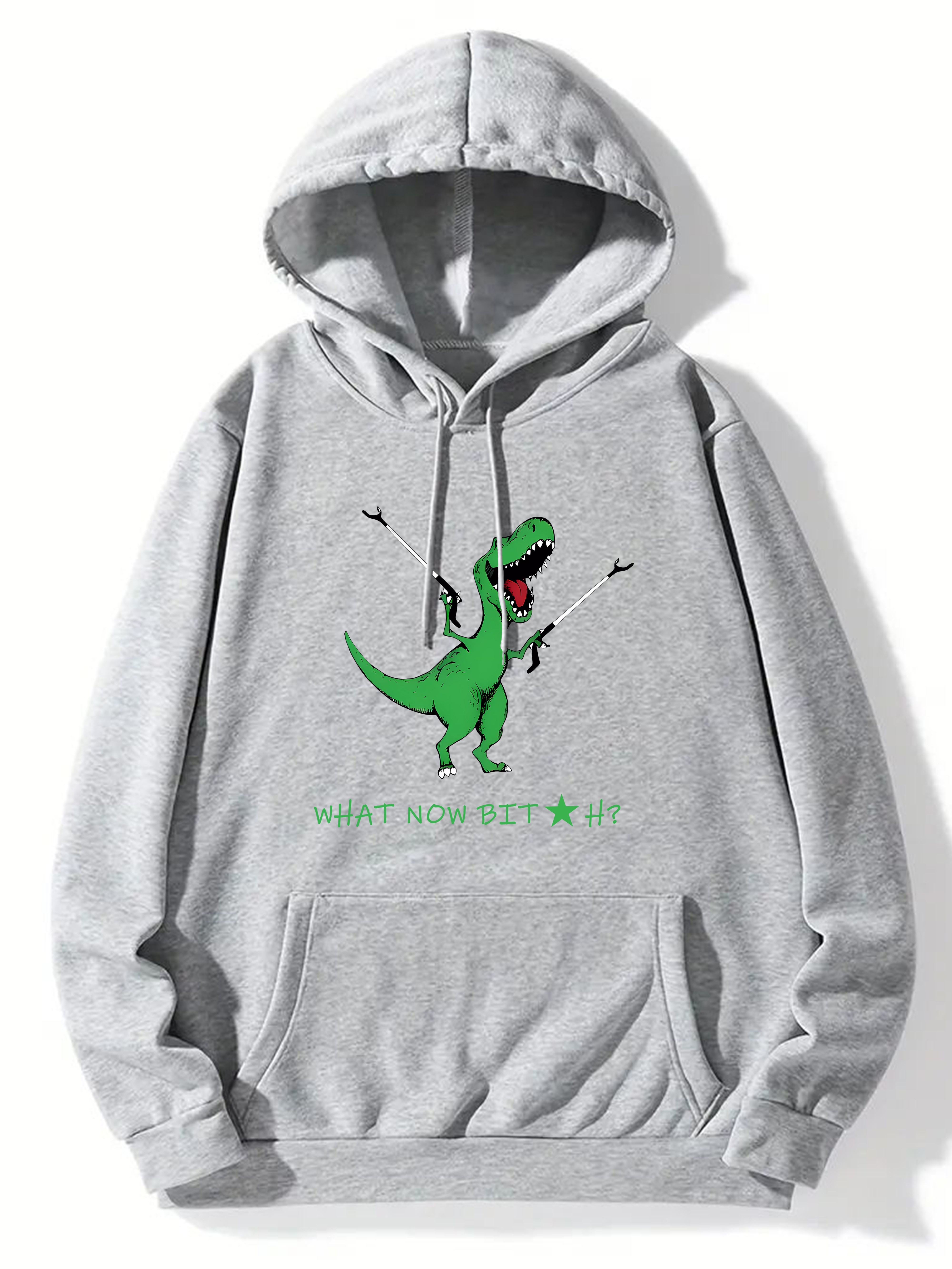 Sudaderas Capucha Estampado Dinosaurios Manga Larga Hombre Temu