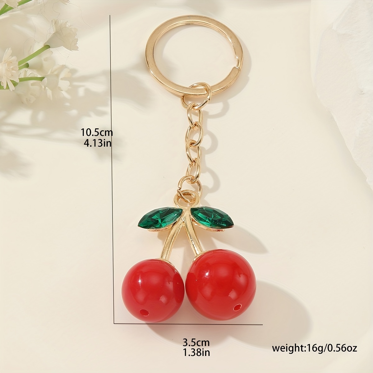 Cherry Keychain